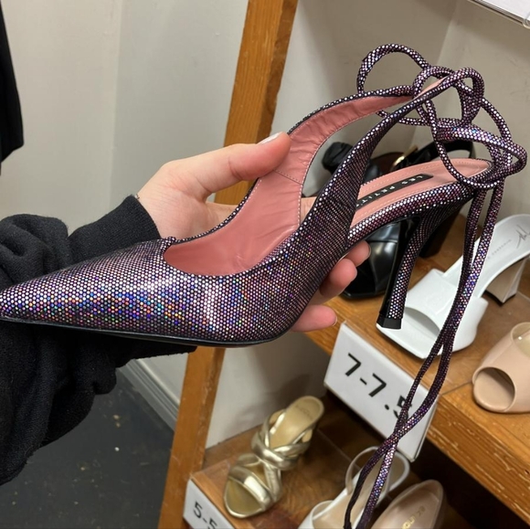 NIB sz 37 $860 Les Petits Joueurs Women's heels